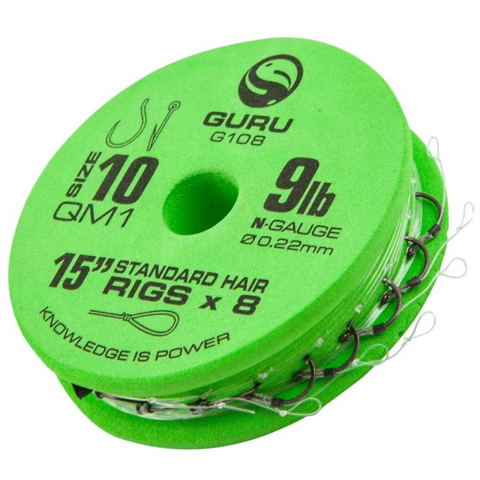 Guru Qm  Hair Rig Barbless