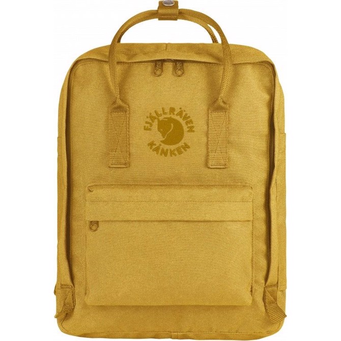 Fjällräven Kånken Rygsæk - Solsikke Gul til Bæredygtig Stil!