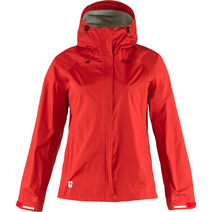 Fjällräven High Coast Hydratic Poncho til kvinder - Rød