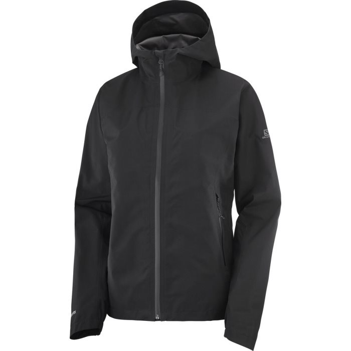 Salomon Outline GTX Regnjakke til Kvinder – Sort Poncho
