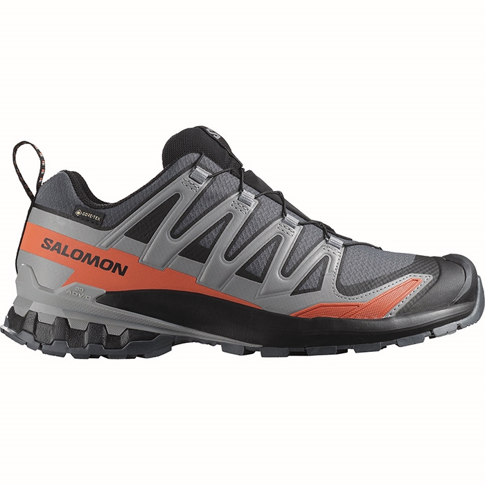 Salomon Xa Pro  D V  Wide Gtx Herre   Mænd  Turbulence Blk Burnt Ochre    Uk     Vandresko
