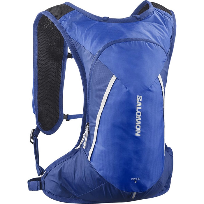 Salomon Cross 8 Rygsæk – Nautical Blå Limoges Tilbud