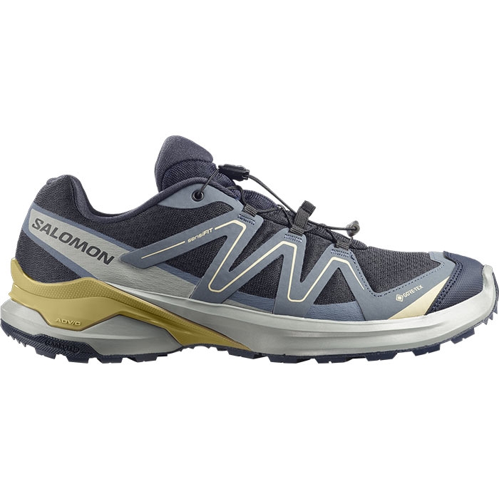 Salomon Examotion Gtx Herre   Mænd  D Navy Dark S Willow    Uk     Vandresko