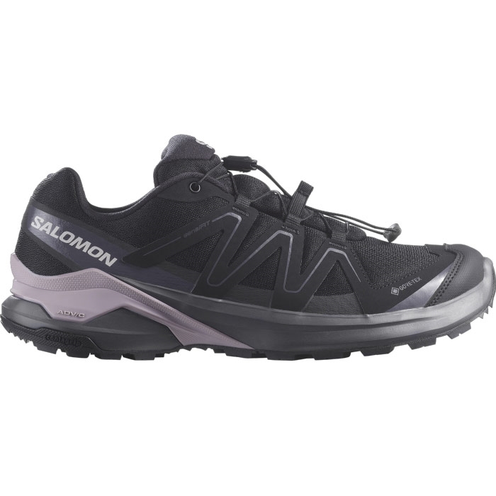 Salomon Examotion Gtx Kvinder   Damer  Black Nine Iron Nirvana      Uk     Vandresko