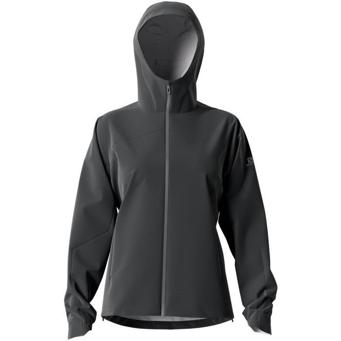 Salomon Outline Gtx 2.5L Jakke til Damer - Sort Eventyrjakke