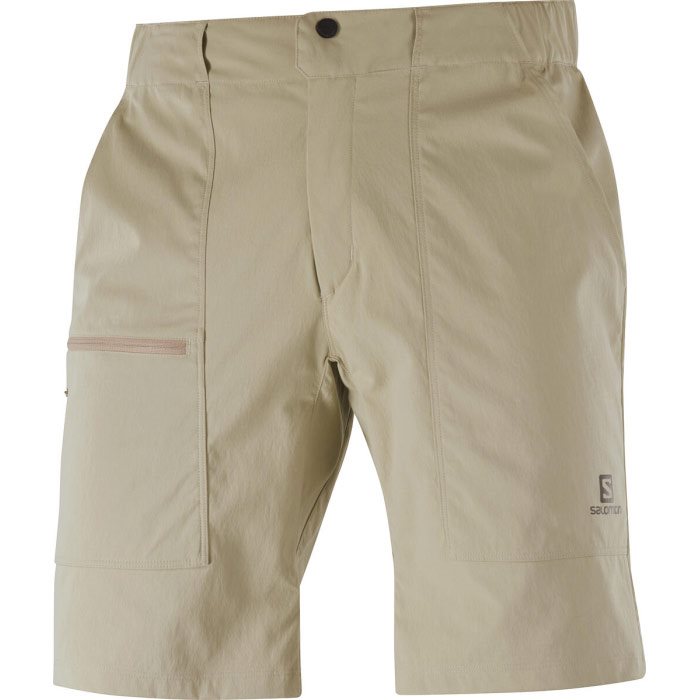 Salomon Outrack Herreshorts - Vandafvisende i Roasted Cashew