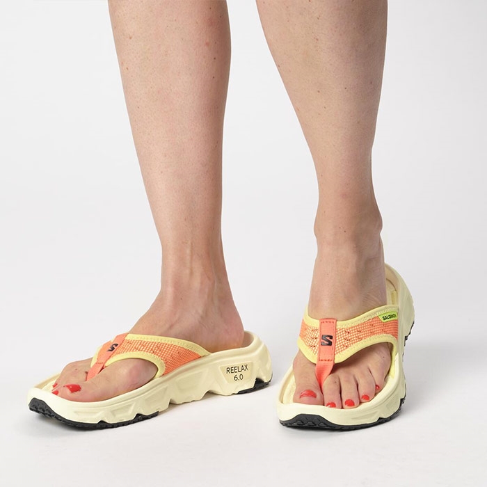 Salomon Reelax Break Sandaler til kvinder - Fresh Salmon