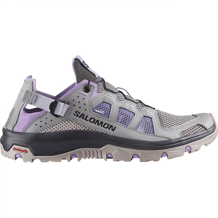 Salomon Techamphibian Sandaler til Kvinder - Gull Violet Sky