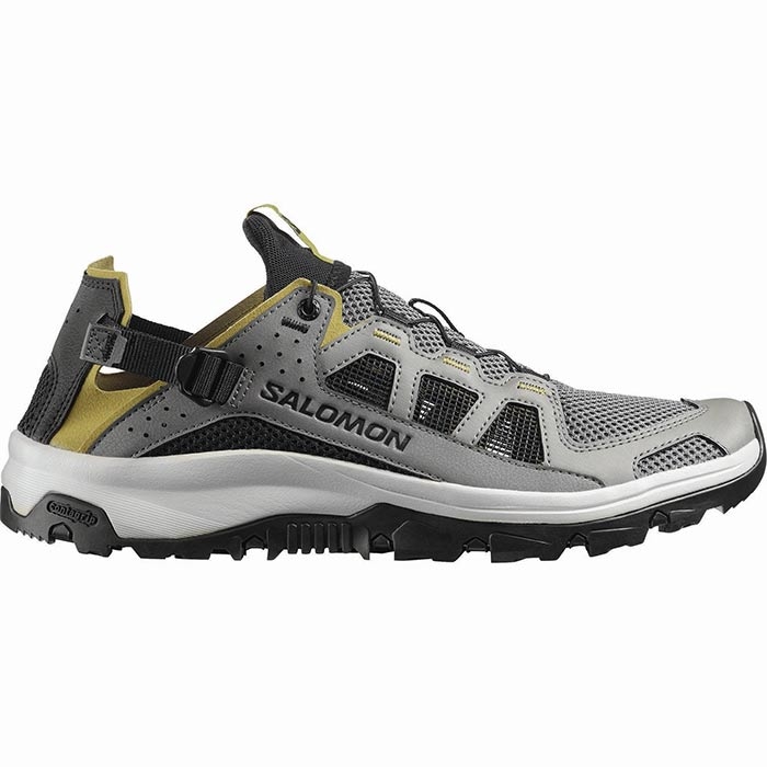 Salomon Techamphibian   Herre   Mænd  Castlerock Willow Blk    Uk     Sandaler