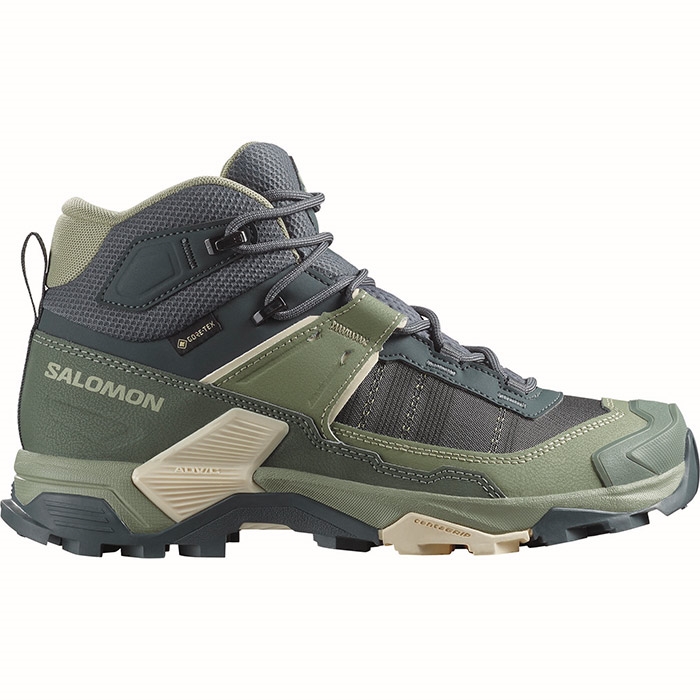 Salomon X Ultra   Mid Gtx Kvinder   Damer  Turb Sedona Sage      Uk     Vandrestøvler