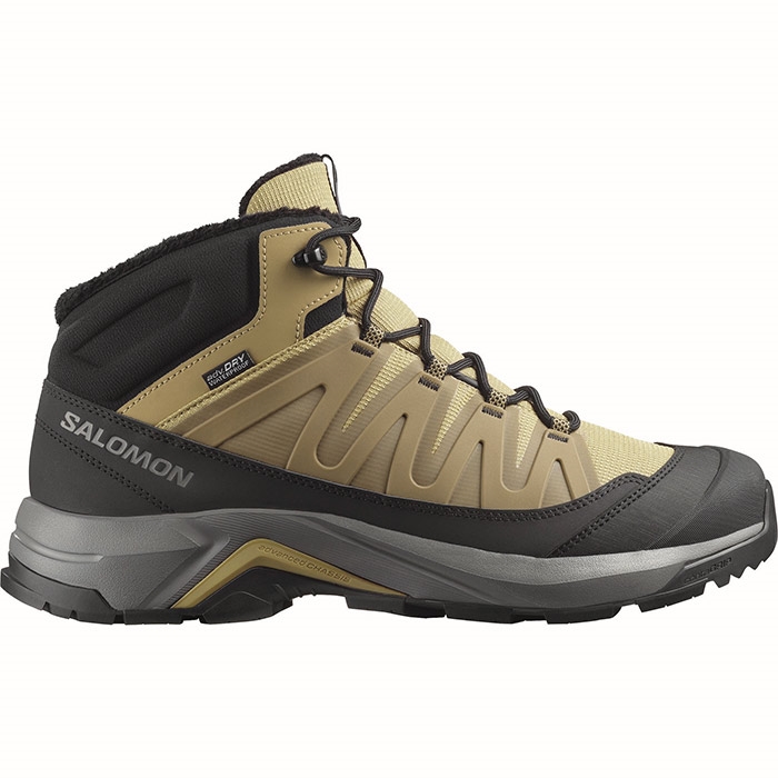 Salomon X Adventure Coldrush Vintersko til Mænd - Kelp Black