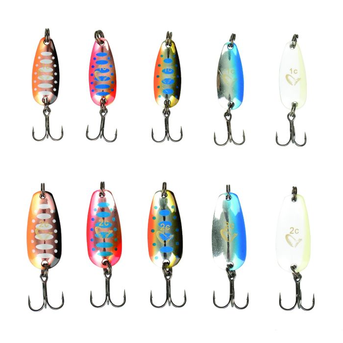 Savage Gear Nails Micro Spoon Kit - Nyhed til Fiskeri