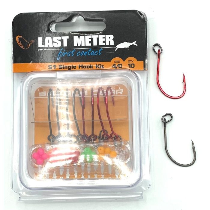 Savage Gear S  Single Hook Red   Dg Kit