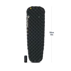 Sea To Summit Ether Light Xr Pro Insulated Asc Mat   Large Black   Liggeunderlag