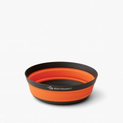 Sea To Summit Frontier Ul Collapsible Bowl   M   Orange Puffin S Bill Orange   Skål