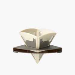 Sea To Summit Frontier Ul Collapsible Pour Over Bone White   Kaffefilter
