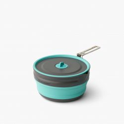 Sea To Summit Frontier Ul Collapsible Pouring Pot    L Aqua Sea Blue   Gryde