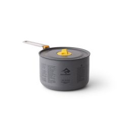 Sea To Summit Frontier Ul Pot    L Aluminium Hard Anodised Grey   Gryde