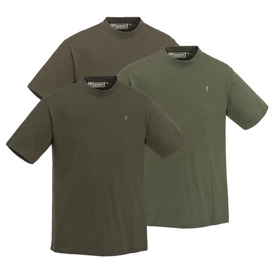 Pinewood  Pack T Shirt  Green   Brown   Khaki