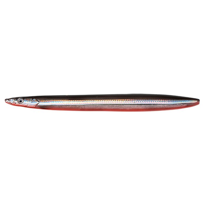 Savage Gear  D Sandeel Line Thru   G    Cm Black And Red Uv   Blink