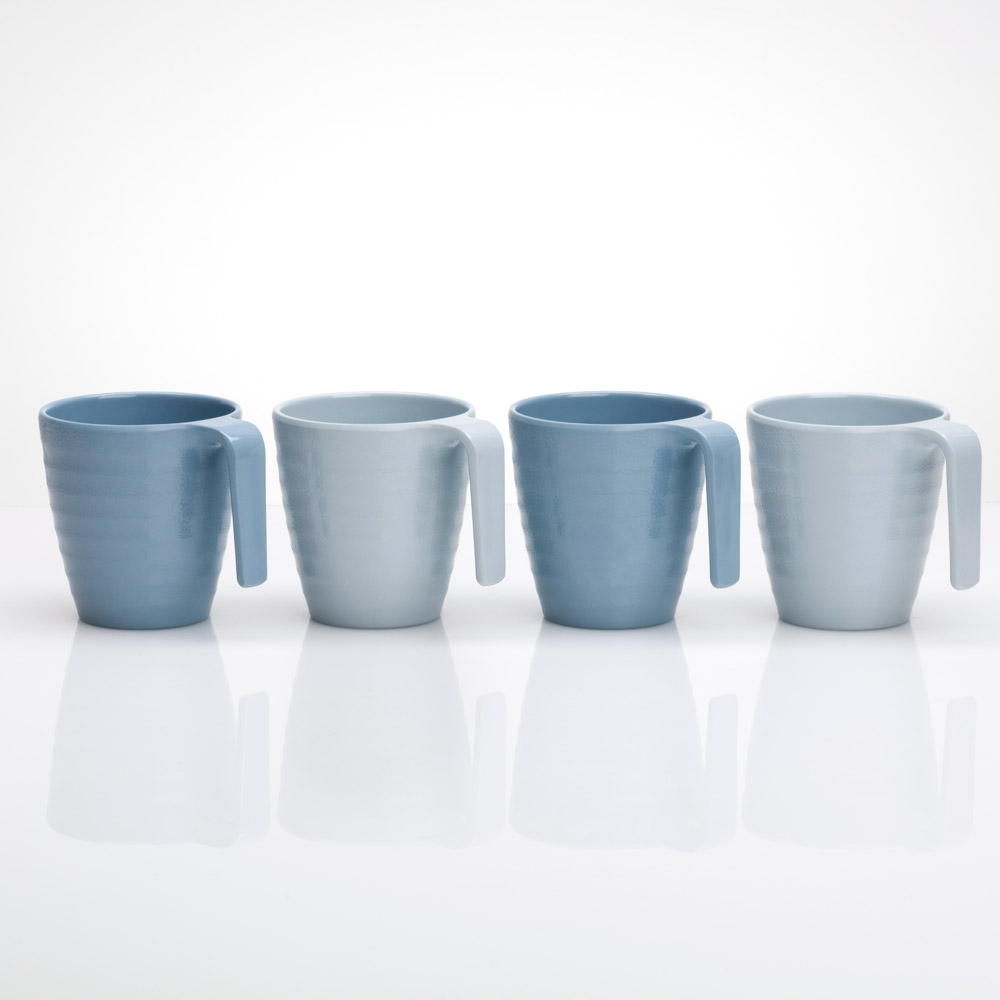 Shades Of Blue Stabelkrus - 4 Pak til Camping