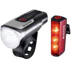 Sigma Aura 80 USB Forlygte og Blaze Baglygte Sæt