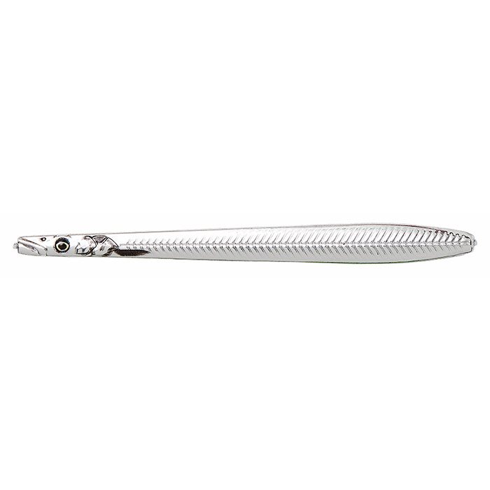 Savage Gear Line Thru Beigeeel Nail 10cm Kystblink Sølv