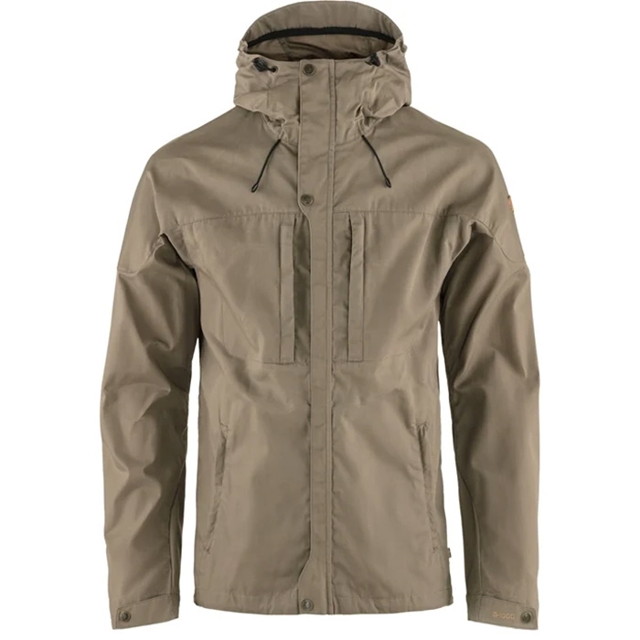 Fjällräven Skogs Jakke til Mænd - Suede Brun Tilbud!