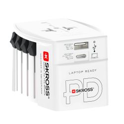 Skross Muv USB AC PD 65W Rejseadapter med C til C Kabel