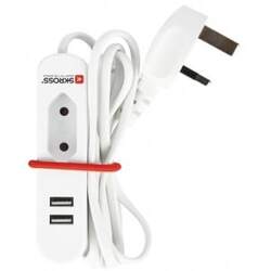 Skross Rejseadapter USB UK Oplader - Ideel til Rejser!