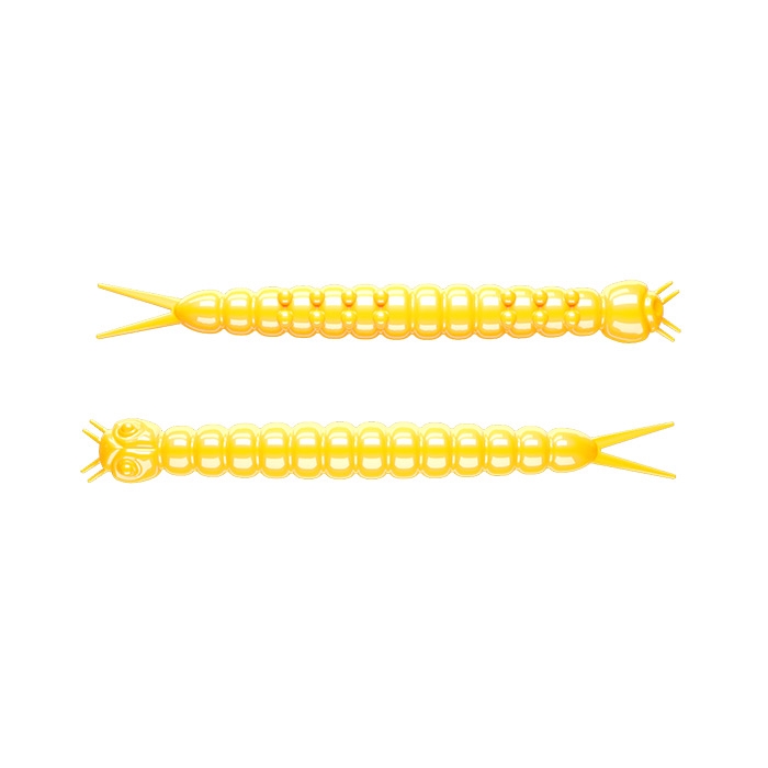 Libra Lures Slight Worm Ost - Gummisfisk til Fiskeri 38 mm
