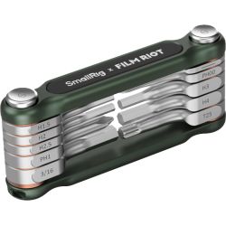 Smallrig   X Film Riot  In  Folding Wrench Set With Multiple Angle Positioning Green