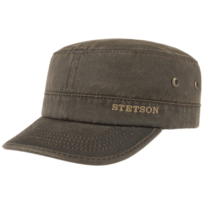 Stetson Army Cap Upf  Brun L   Sixpence