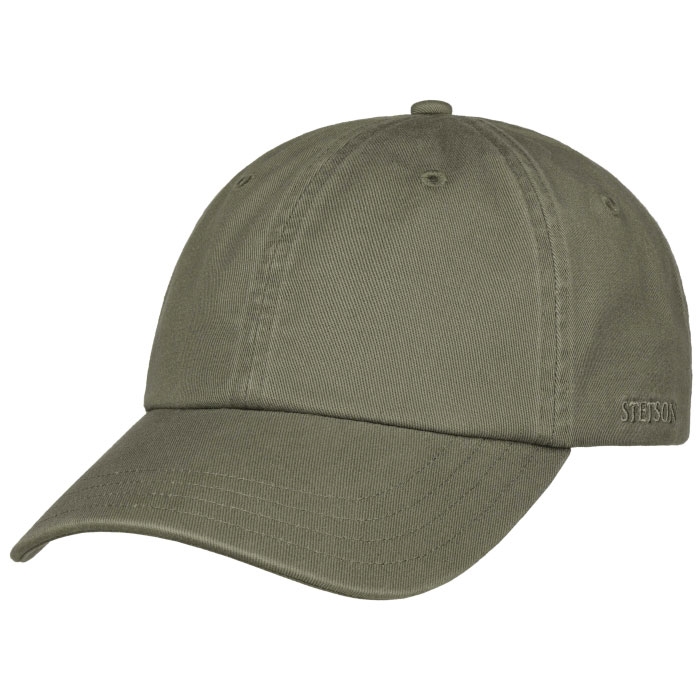 Stetson Baseball Cap Upf   Olive   Baseball Cap  Kasket