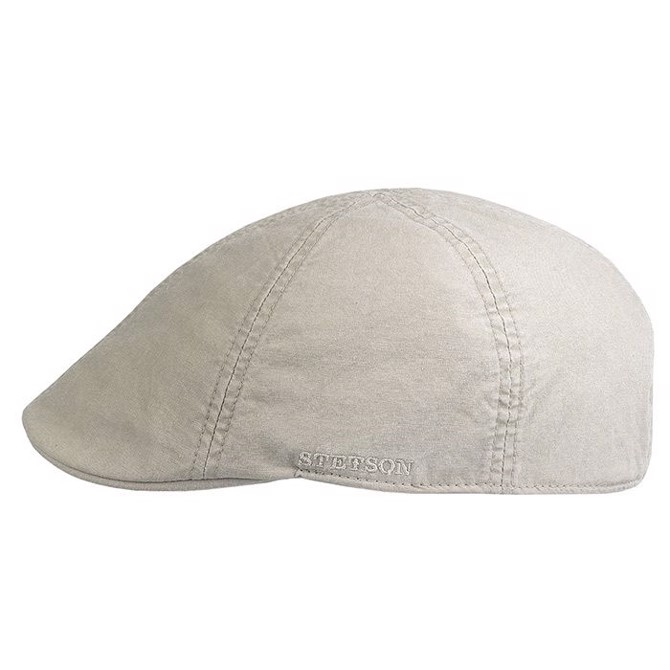 Stetson Texas Økologisk Bomulds Sixpence - Lys Beige Hat