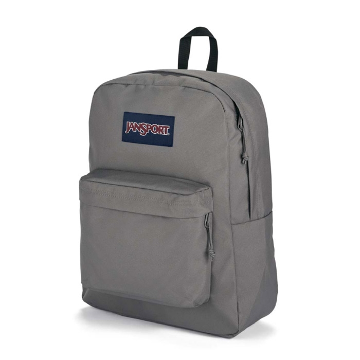 Jansport Superbreak Plus Rygsæk - Grå Skoletaske 26L