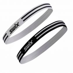 Swix Vantage Elastiske Hårbånd 2pk - Sort/Hvid Tilbud