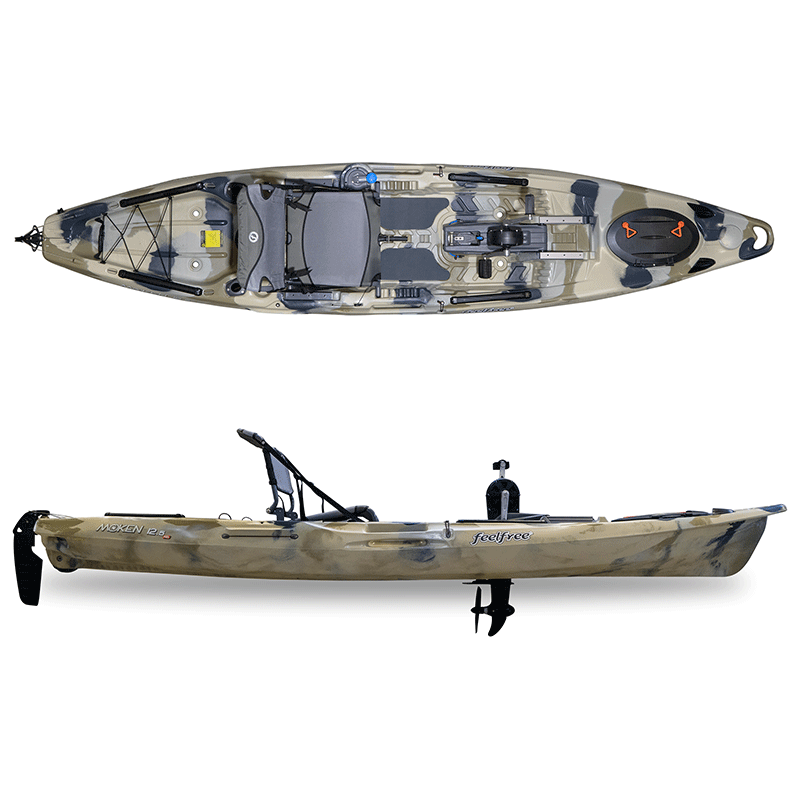 Moken 12.5 PDL Kajak i Dessert Camo - Fantastisk Tilbud!