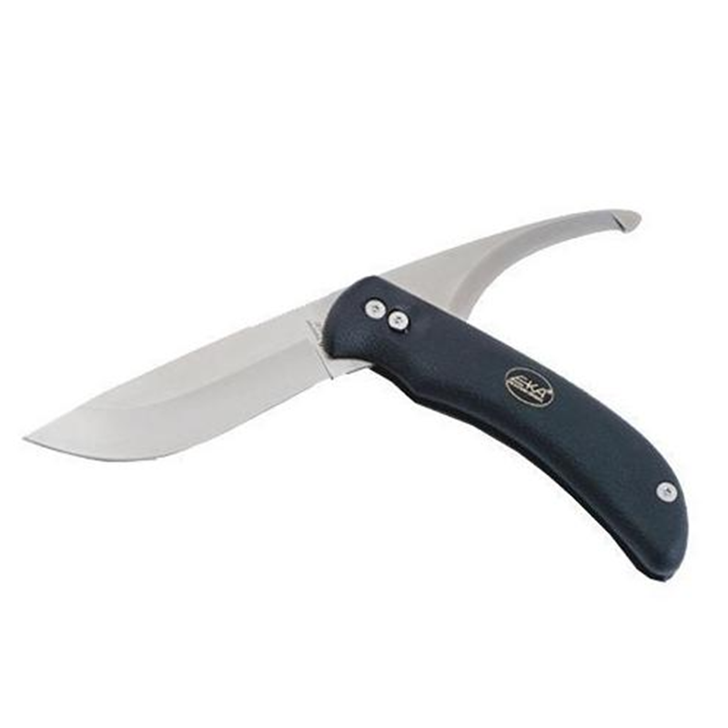 Eka Swingblade G3 - Sort Jagtkniv med Softgrip