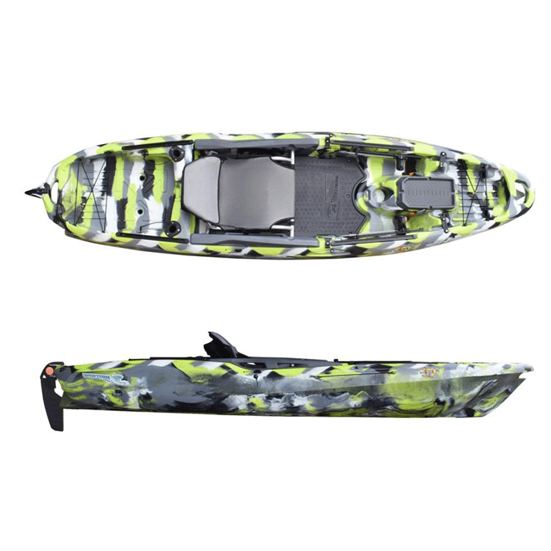Big Fish 105 Green Camo Kajak – Fantastisk Tilbud!
