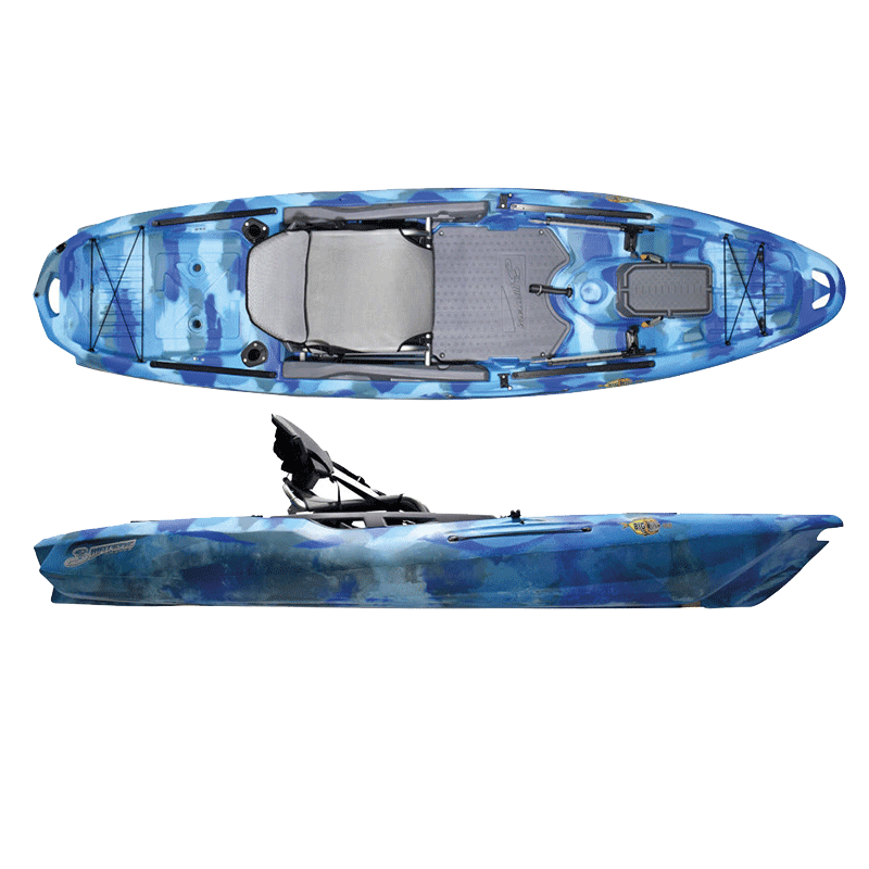 Big Fish 105 Wave Camo Kajak – Fantastisk Ydeevne!