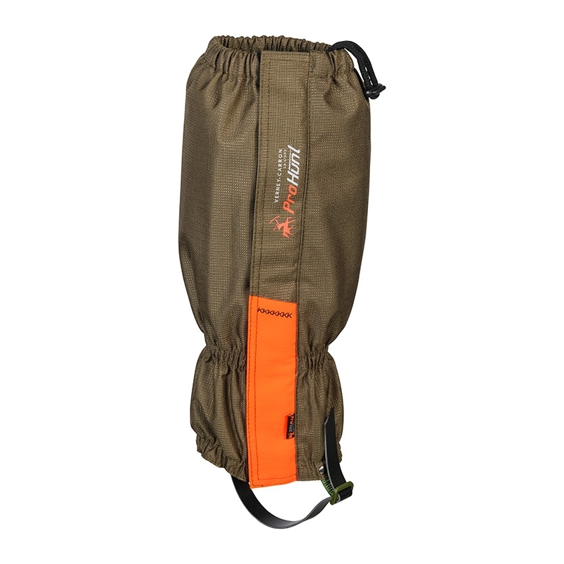 Prohunt Keiler Gaiters - Kaki og Orange til Udendørsbrug