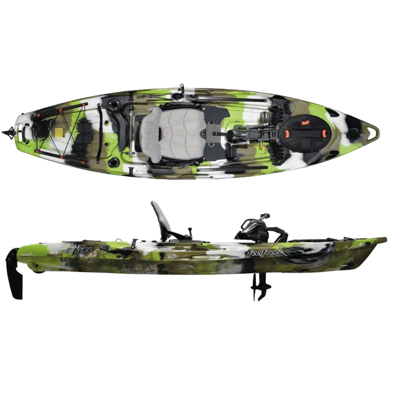 Lure 11.5 V2 Overdrive Ready Lime Camo Kajaktilbud