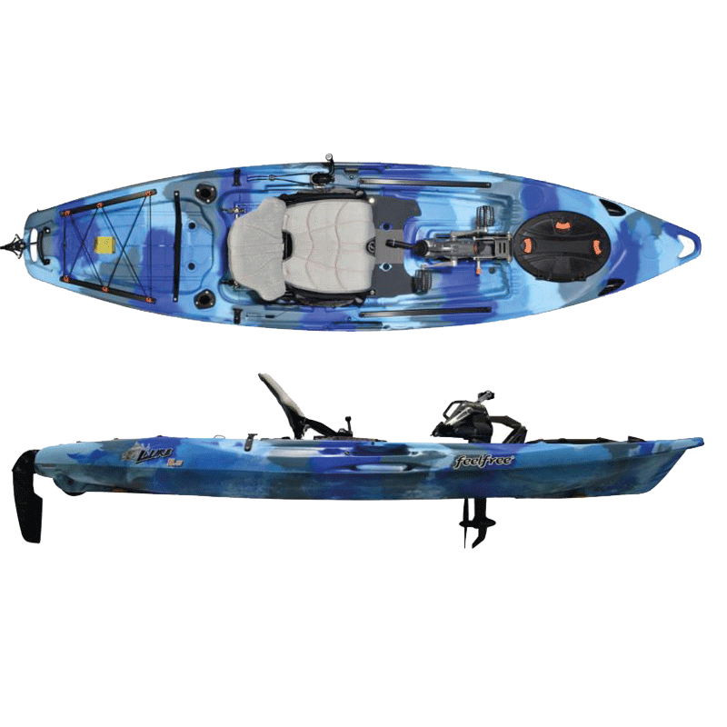 Lure 11.5 V2 Overdrive Kajak - Ocean Camo Tilbud!