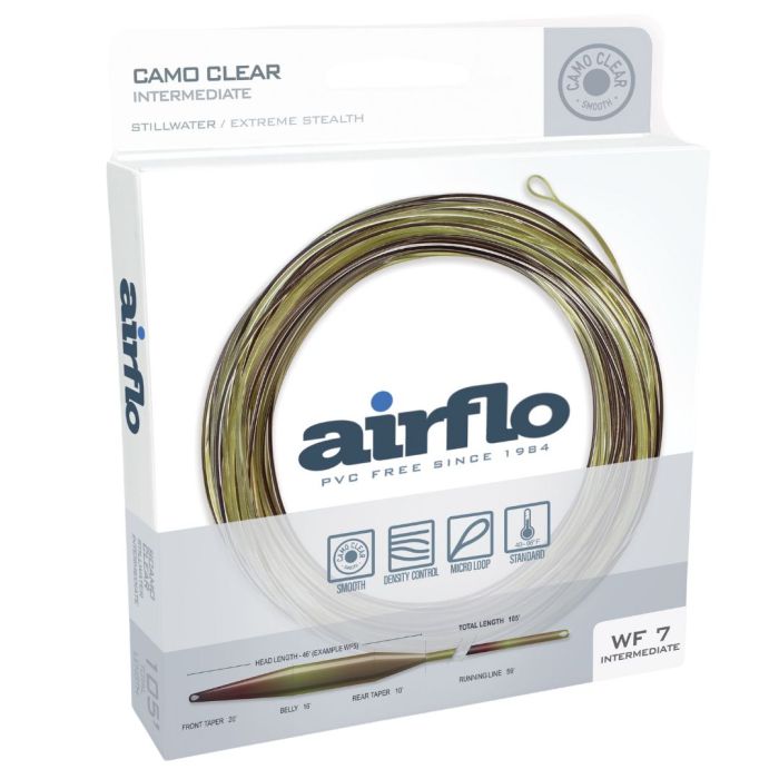 Airflo Stillwater Camo Fast Intermediate Flueliner på tilbud