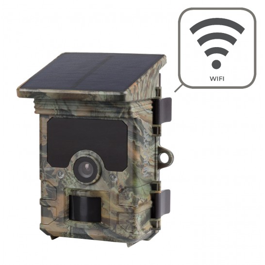 Trail Camera Model Pie    Wi Fi Funktion   Indbygget Solpanel