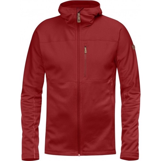 Fjällräven Abisko Trail Fleece Hættetrøje - Lava