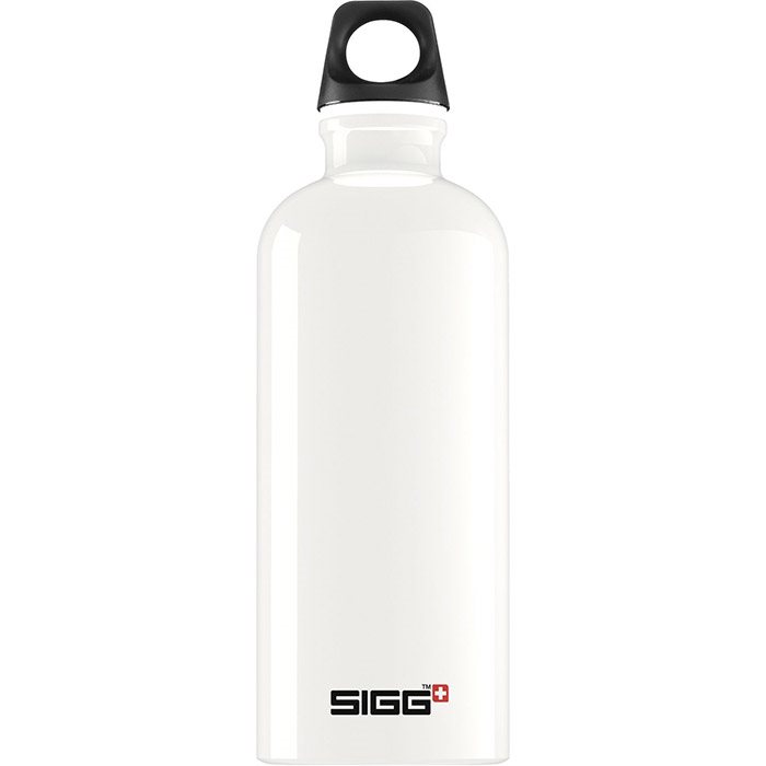 Sigg Drikkeflaske Traveller 0,6 L – Hvid Tilbud!