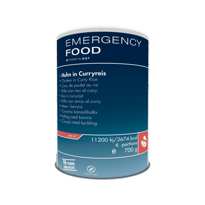 Trek N Eat Emergency Food Kylling I Karry M  Ris   Port    Mad