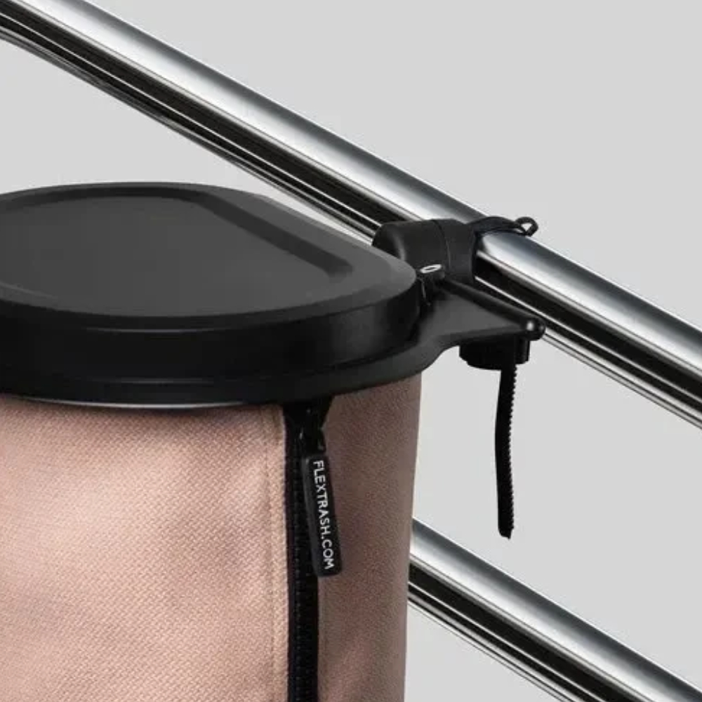 Flextrash Tubeclip - Smart affaldsløsning til camping